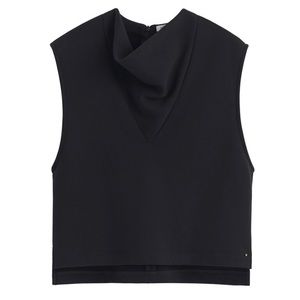 Cuyana Terry Gusset Neckline Top